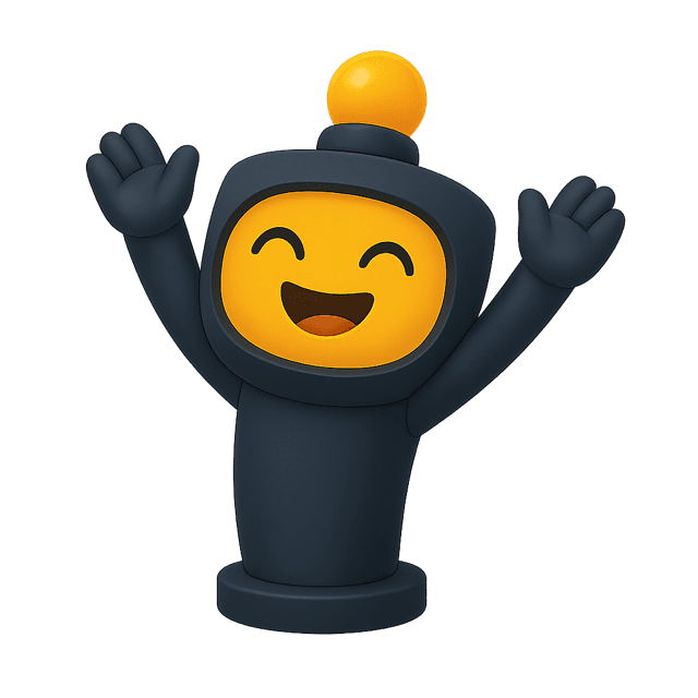 Beep celebrating
